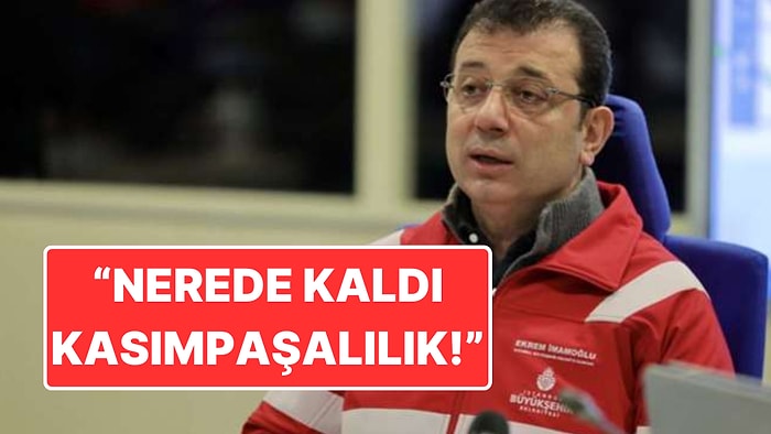 Ekrem İmamoğlu'ndan Cumhurbaşkanı Erdoğan’a Gönderme: "Nerede Kaldı Kasımpaşalılık!"