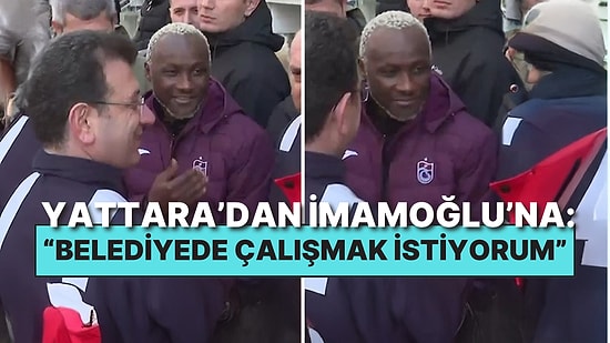 İbrahim Yattara ve Ekrem İmamoğlu Arasında Güldüren Diyalog: "Belediyede Çalışmak İstiyorum"