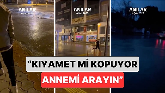 6 Şubat Depremine Tam 04.17’de Dışarda Oldukları İçin Sokakta Yakalanan Gençlerin O Videosu Yeniden Hatırlandı