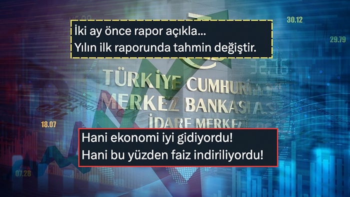 Merkez Bankası Yılın İlk Ayından Enflasyon Tahminini Yükseltti: Ekonomistlerden Yorum Yağdı