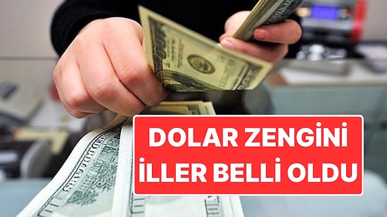 Dolar Zengini İller Belli Oldu: Sadece 3 İl Dolardan Vazgeçti