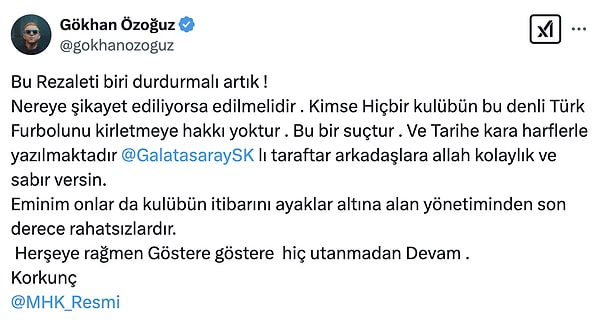 "Bu rezaleti biri durdurmalı artık!" diyerek tepki gösteren Özoğuz, "Bu bir suçtur ve tarihe kara harflerle yazılmaktadır" dedi.