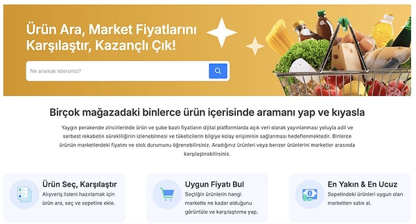 marketfiyati.org.tr ekranı