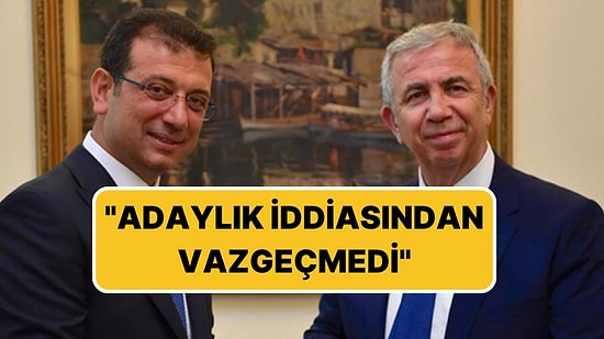 Mansur Yavaş Hakkında Kulis Bilgisi Sızdı: "Adaylık İddiasından Vazgeçmedi"