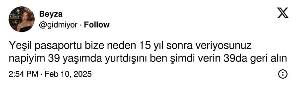 Bir avukat da 15 sene uygulamasından şikayetçiydi.