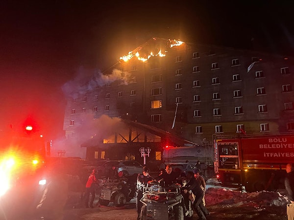 Bolu’daki Kartalkaya Kayak Merkezi’ndeki Grand Kartal Otel’de çıkan yangın faciaya dönmüş ve 78 vatandaşımız hayatını kaybetmişti.