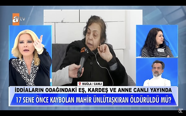 Müge Anlı'da aranan Mahir Ünlütaşkıran’ı kardeşi Umut'un öldürdüğün şüpheleniliyor. Çünkü Umut, abisinin 8 aylık karısı ile ilişki yaşadığını doğruladı.