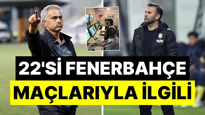 Galatasaray TFF'den 46 Pozisyonun VAR Kaydını İstedi!