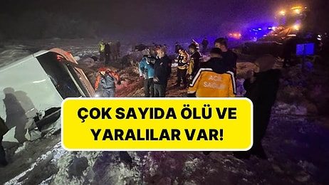 Bingöl'de Feci Kaza! Yolcu Otobüsü Şarampole Devrildi: Çok Sayıda Ölü ve Yaralılar Var