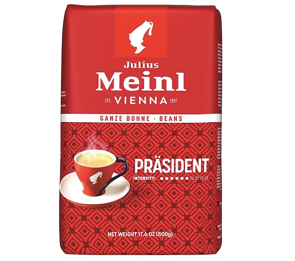 3. Julius Meinl President Çekirdek Kahve, Orta Kavrulmuş, Classic Aromalı, 500 g