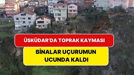 Üsküdar'da Yürekler Ağza Geldi: İki Bina Boşaltıldı