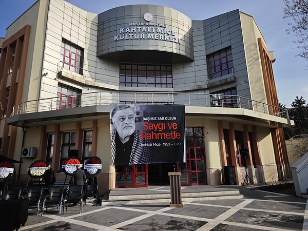 Mustafa Kahtalı için ilk olarak adını taşıyan Kahtalı Mıçe Kültür Merkezi'nde tören düzenlendi.