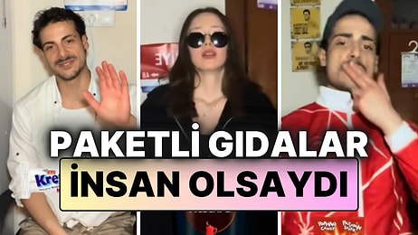 Bir TikTok Kullanıcısı Canlandırdı: Paketli Gıdalar İnsan Olsaydı Nasıl Görünürdü?