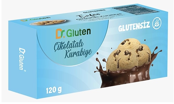 4. Dr. Gluten Glutensiz Çikolatalı Kurabiye