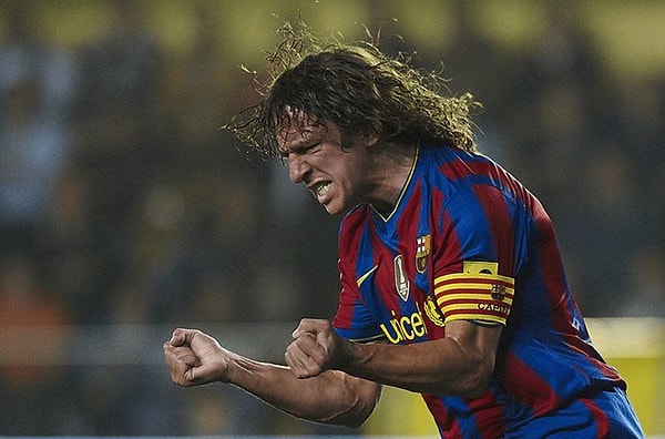 O Katalanların gururu... Carles Puyol, altyapısından geldiği Barcelona ile kazanmadığı şampiyonluk kalmadı. 16 yıl en üst seviyede kaptan olarak forma giydi.