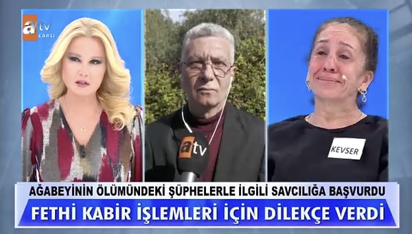 Umut ve Çiğdem'in yasak aşkına şahit olduğu için öldürüldüğü düşünülen ancak 'kalp krizi geçirdi' denilen Mesut Ünlütaşkıran hakkında fethi kabir işlemleri yapılacak.