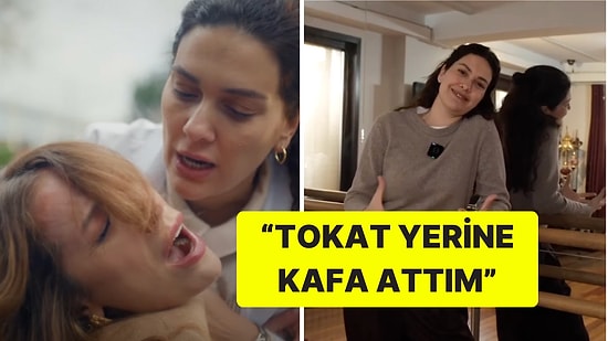 Bergüzar Korel'in Annem Ankara'daki "Kafa Atma" Sahnesi Doğaçlamaymış