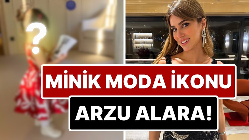 Sosyete Moda Görsün: Nazlı Sabancı'nın Özene Bezene Süslediği Kızı Arzu Alara'nın Kombinini Görmeniz Lazım!