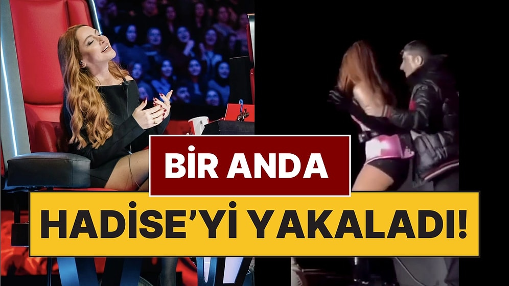 Büyük Panik Yaşadı: Hadise, Konser Sırasında Sahneye Atlayan İzleyici Yüzünden Zor Anlar Yaşadı!