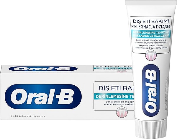 Oral-B Diş Macunu - Diş Eti Bakımı Derinlemesine Temizlik