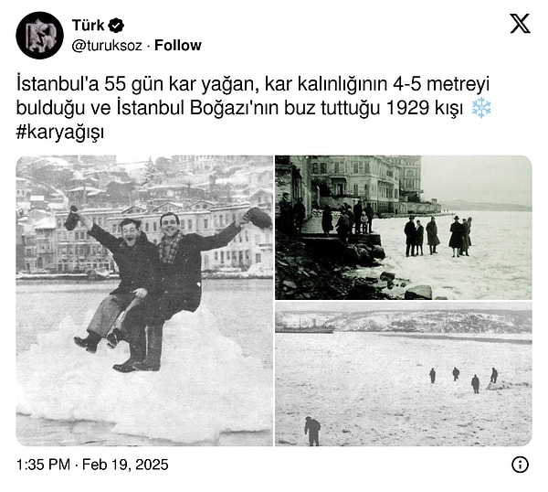 Ah ah, nerede o eski kışlar! 👇