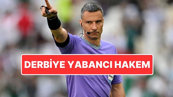 24 Şubat Pazartesi günü Süper Lig’de oynanacak Galatasaray-Fenerbahçe derbisini Sloven hakem Slavko Vincic’in yöneteceği açıklandı.