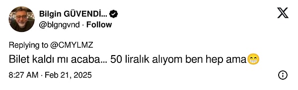 Elbette hep 50 liralık alanlar da vardı 👇