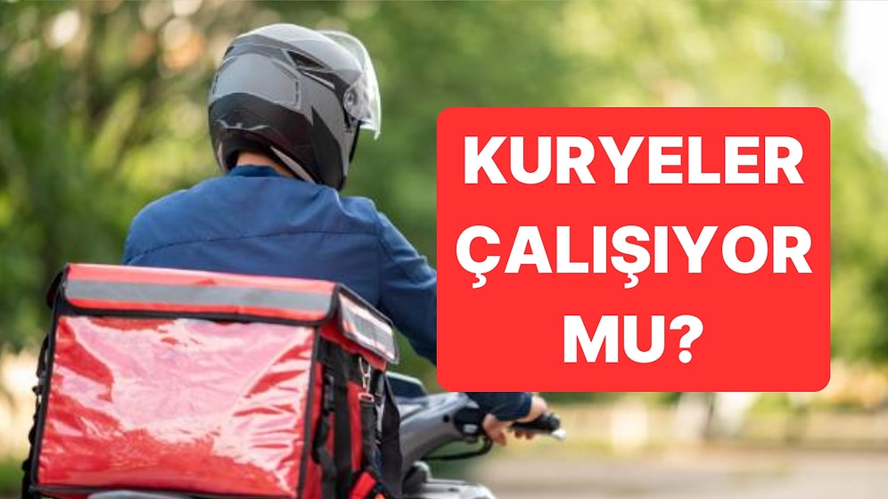 Motokuryeler Çalışıyor mu? 23 Şubat Kurye Yasağı Kalktı mı, Devam Ediyor mu?