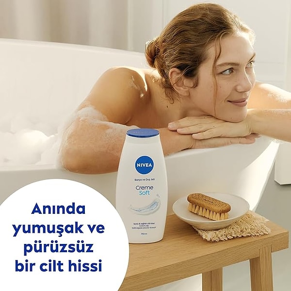 Nivea Creme Soft Kremsi Dokunuş Banyo ve Duş Jeli