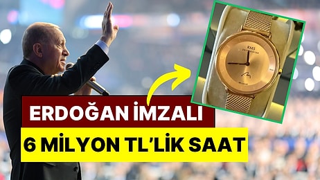 AKP Kongresinde Bin 607 Delegeye Cumhurbaşkanı Erdoğan İmzalı 6 Milyon Liralık Özel Saat Hediye Edildi