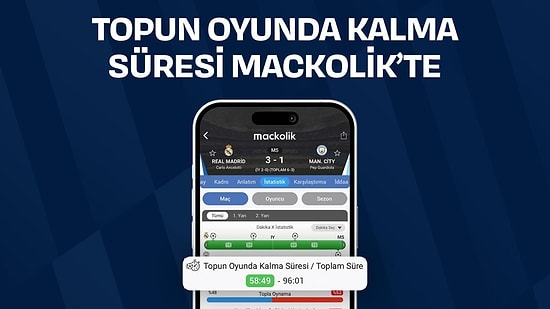 Türkiye'nin En Büyük Stadyumu Mackolik'ten Yepyeni 2 Özellik: Topun Oyunda Kalma Süresi ve Sana Özel Mackolik