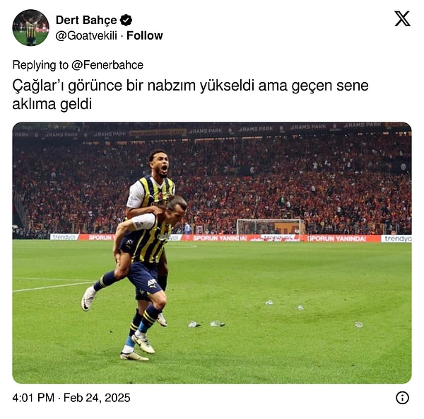 Fenerbahçeli taraftarların kadrolarına dair yorumları 👇