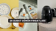 Bugün İndirimde Neler Var? Smeg Kettledan La Roche Posay'in Sevilen Ürünlerine 26 Şubat 2025 Günün Fırsatları