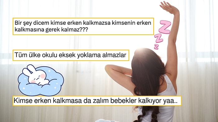 Her Gün Erken Kalkmaktan Kurtulabilir miyiz? Sosyal Medya Bunu Tartışıyor: Topluca Uyusak Gün 10'da Başlar mı?