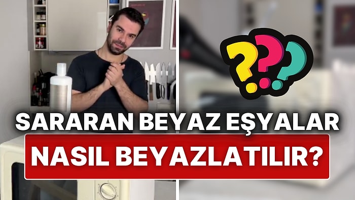 Sararan Beyaz Eşyaları Saç Açıcı ile Beyazlatma Yöntemi Gerçek mi? İçerik Üreticisi Deneyip Sonucu Paylaştı!