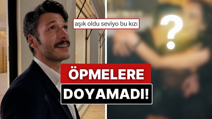 Biricik Aşkını Öpmelere Doyamadı! Hafsanur Sancaktutan ve Kubilay Aka Çiftinden Yeni Aşk Pozu Geldi