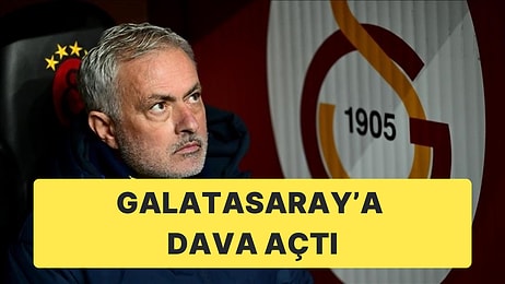 Fenerbahçe Teknik Direktörü Mourinho, Galatasaray'a Tazminat Davası Açtı