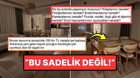 Sadelik mi Ruhsuzluk mu? Evin "Sade" Olması Gerektiğini Savunan Kullanıcı Tartışma Yarattı!