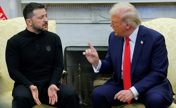 Zelenskiy ve Trump, kıymetli madenler anlaşmasını imzalamak üzere bir araya geldi.