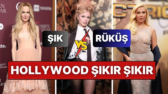 Hollywood Şıkır Şıkır: Haftanın Şık ve Rüküşlerini Beraber Seçiyoruz