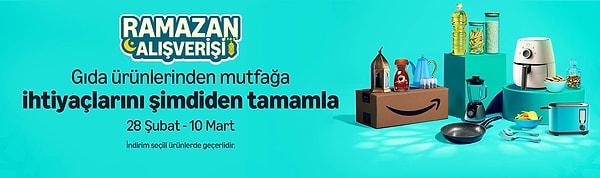 Amazon'da indirimli ürünleri bulabileceğiniz kampanyaları listeledik;