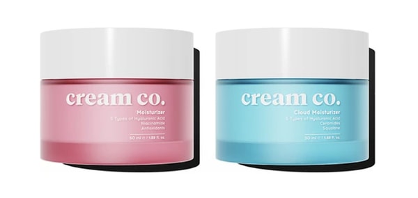 6. Cream Co. Cilt Tonu Eşitleyici Aydınlatıcı Yatıştırıcı Onarıcı Su Bazlı Nemlendirici Yüz Kremi İkili