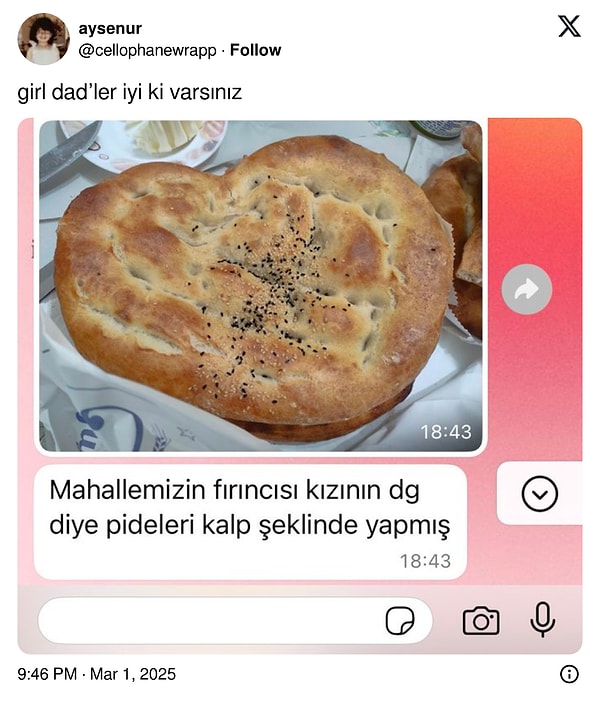 Daha tatlı bir şey görmemiştim.