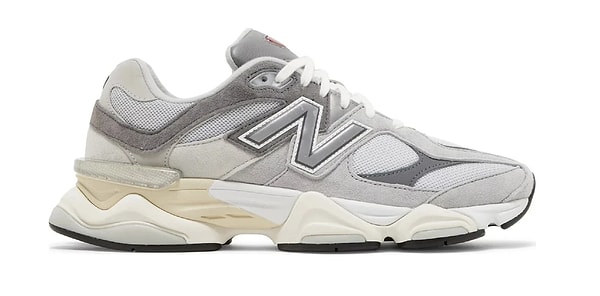 12. New Balance 9060 Rain Cloud Grey Kadın Sneaker