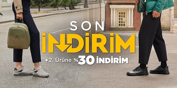 Greyder Marka Seçili Ürünlerde %20 İndirim ve 2. Ürüne %30 İndirim