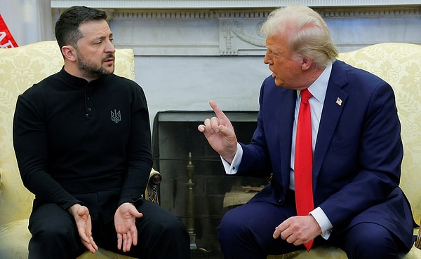 Geçen hafta Beyaz Saray'da yaşanan Zelenskiy ve Trump tartışması dünya gündemine oturmuştu.