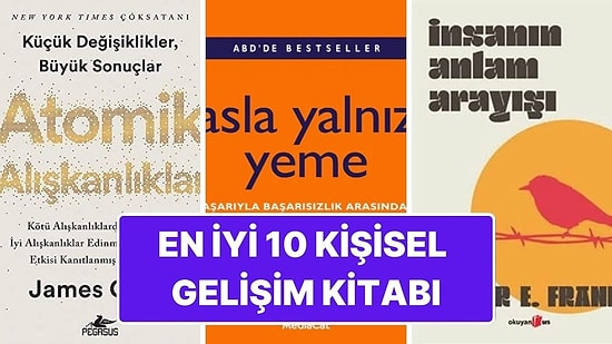 Okurken Bakış Açınızı Değiştirecek En İyi 10 Kişisel Gelişim Kitabı