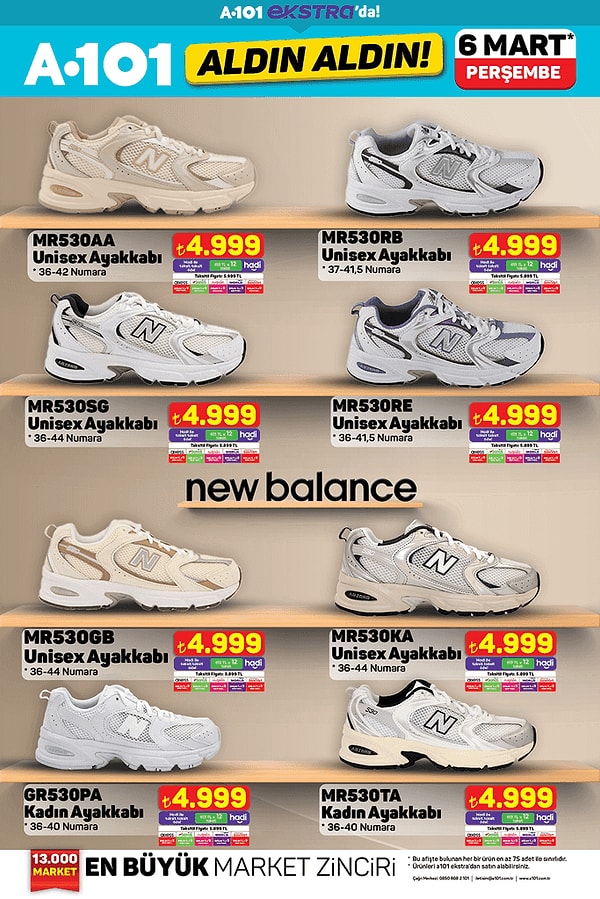 New Balance spor ayakkabılar