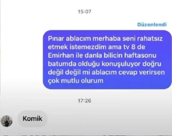 Danla Bilic, daha önce de sık sık aşk dedikodularına konu olmuştu. Ancak bu kez olay iyice büyüyünce Emirhan Topçu’nun annesi de devreye girdi!