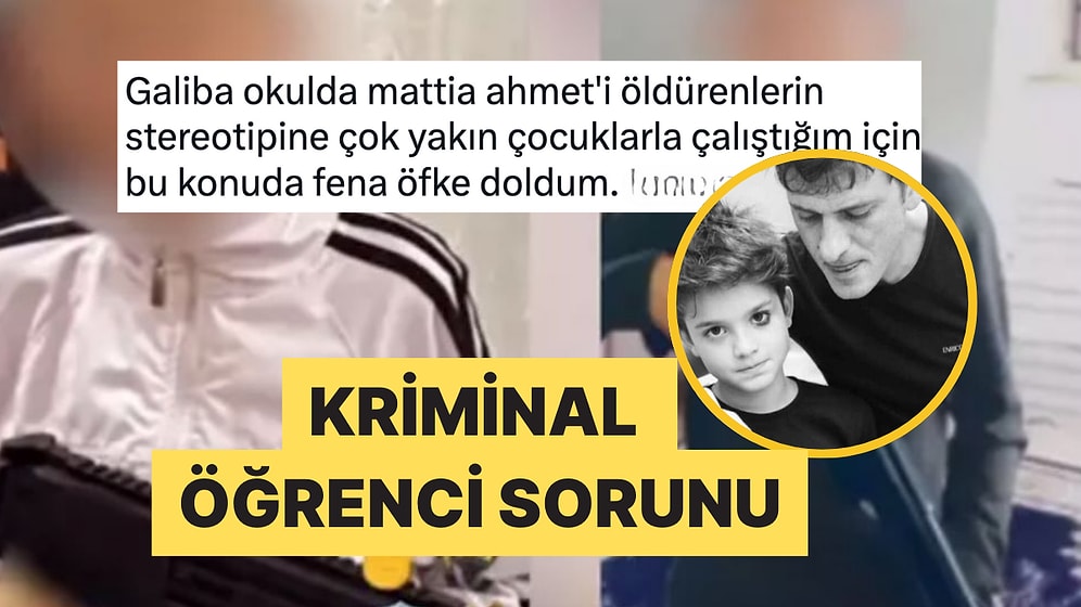 Bir Öğretmen Okullarda Sayıları Artan Kriminal Öğrenci Sorununu Anlattı